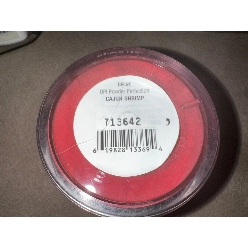 OPI Powder Perfection Cajun Shrimp DPL64 Dipping Powder Coral Red Nail Color‎